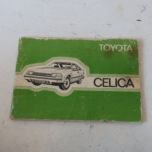 Toyota Celica instructie boekje 1982 NL tekst Coupe Liftback, Ophalen of Verzenden