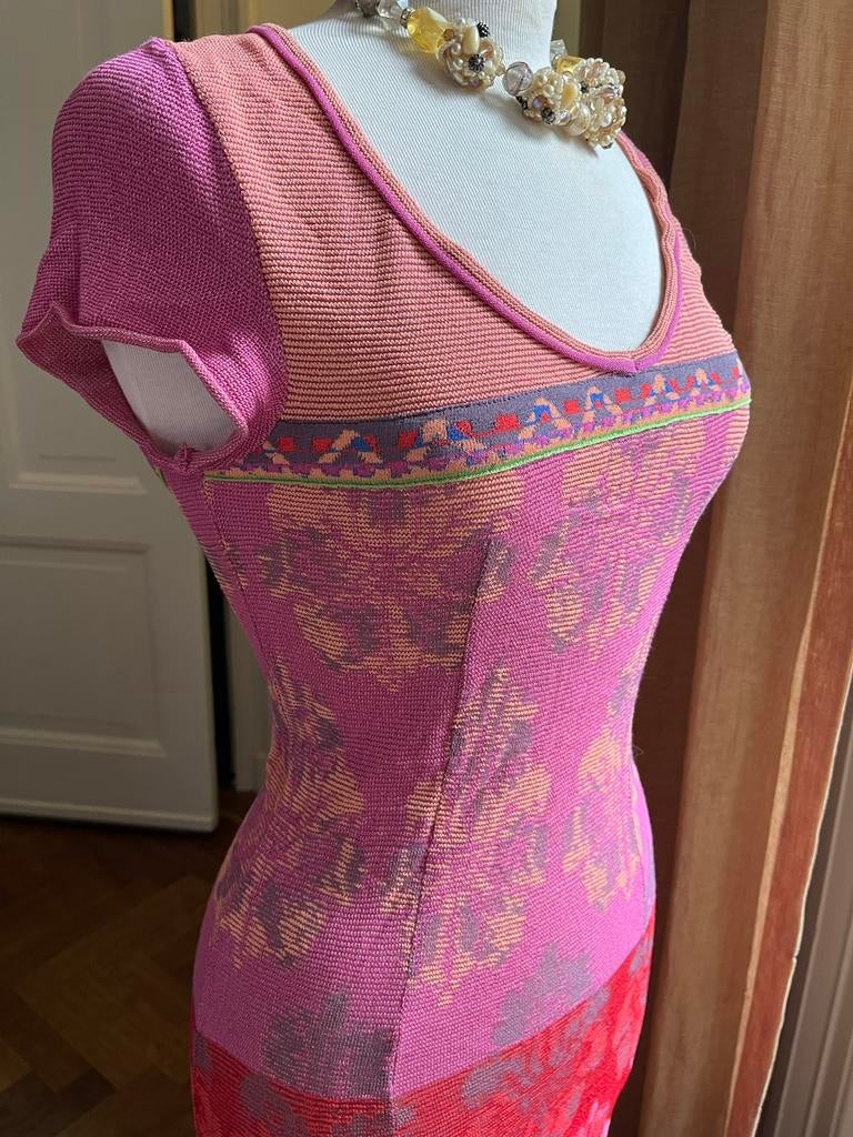Zomerjurkje trico gebreid mt m nieuw Aldo Martins, Kleding | Dames, Maat 38/40 (M), Paars, Nieuw, Ophalen of Verzenden