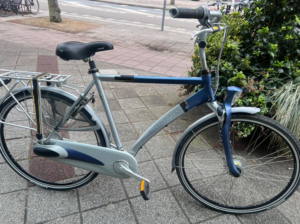 Batavus weekend  herenfiets 57 Cm H /, Versnellingen, Batavus, Ophalen of Verzenden, Zo goed als nieuw