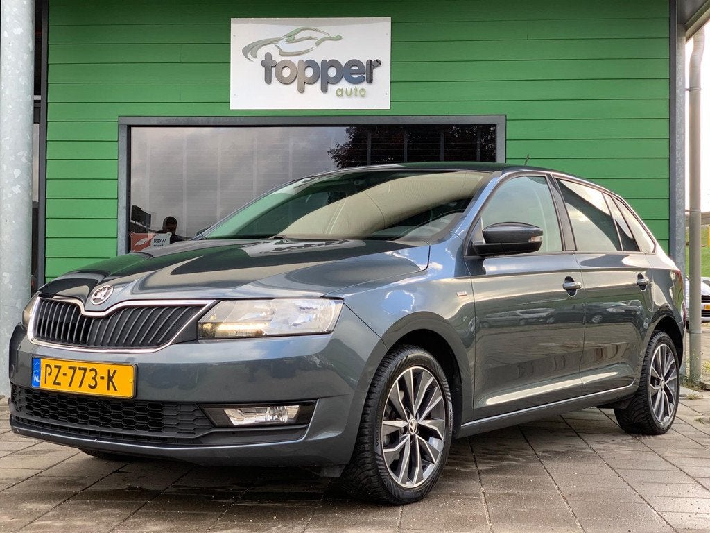 Skoda Rapid Spaceback 1.0 TSI Greentech Drive | Automaat | N, Auto's, Skoda, Gebruikt, Euro 6, 95 pk, 49 €/maand