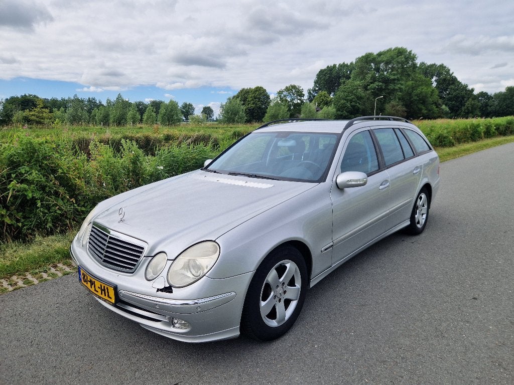 Mercedes-Benz E-Klasse 2.6 E240 Combi Automaat Nwe APK Leer, Automaat, Euro 5, Achterwielaandrijving, Zwart