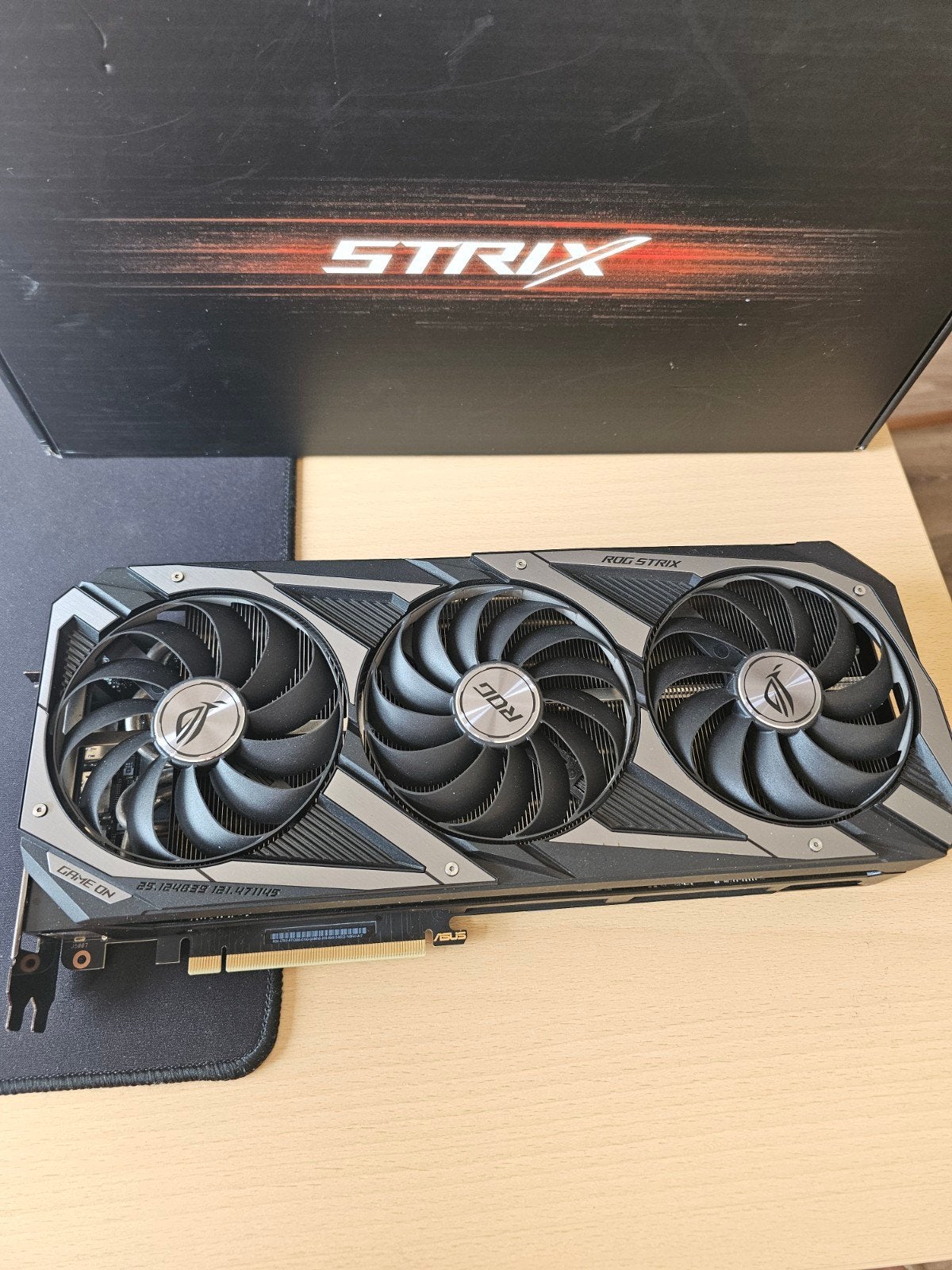 Asus ROG Strix RTX 3080 OC v1 videokaart, Computers en Software, Videokaarten, GDDR6, PCI-Express 4, Ophalen of Verzenden, Zo goed als nieuw