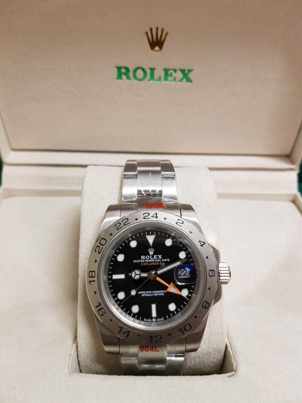 Rolex Explorer, Ophalen, Staal, Staal, Polshorloge