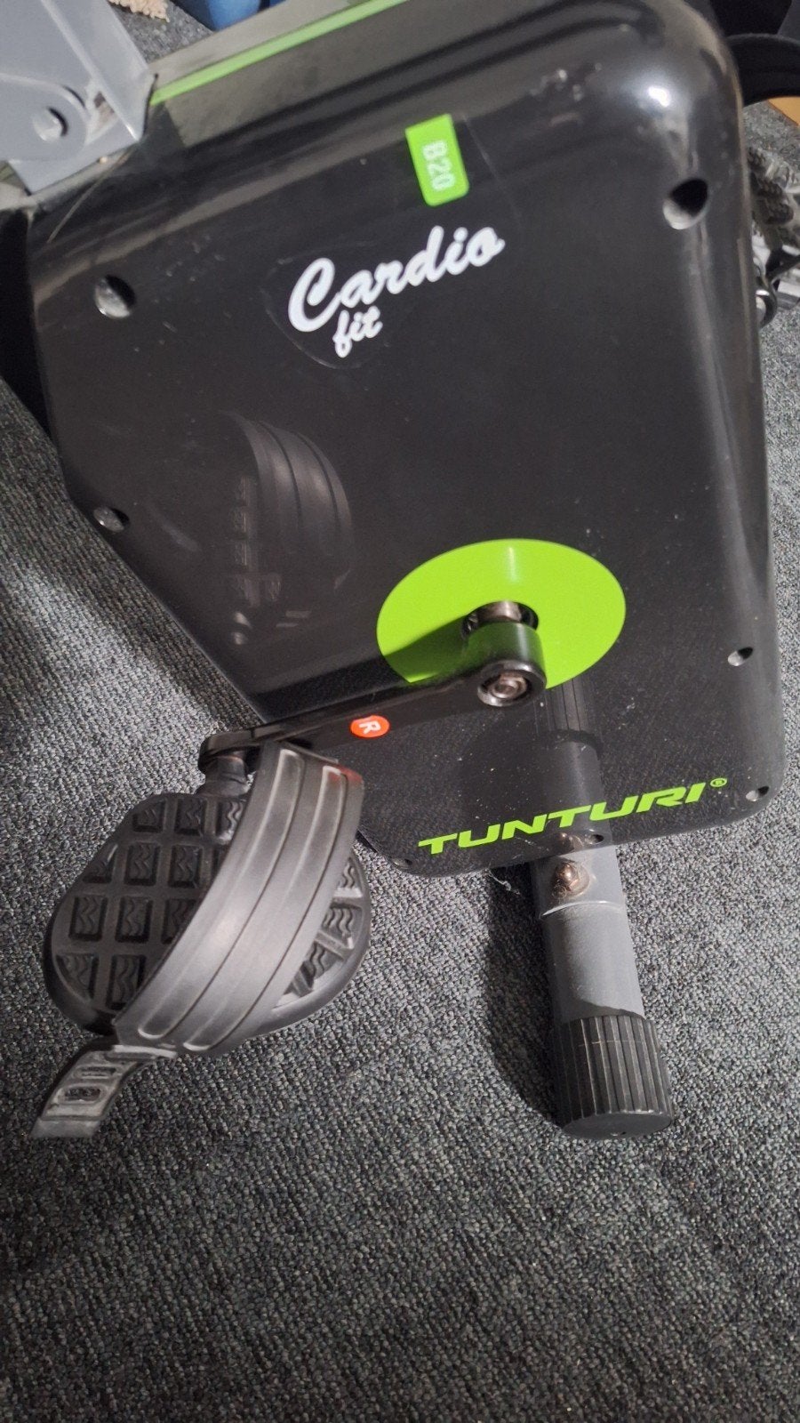 Tunturi Cardio Fit B20 Hometrainer, Ophalen, Gebruikt, Metaal, Benen