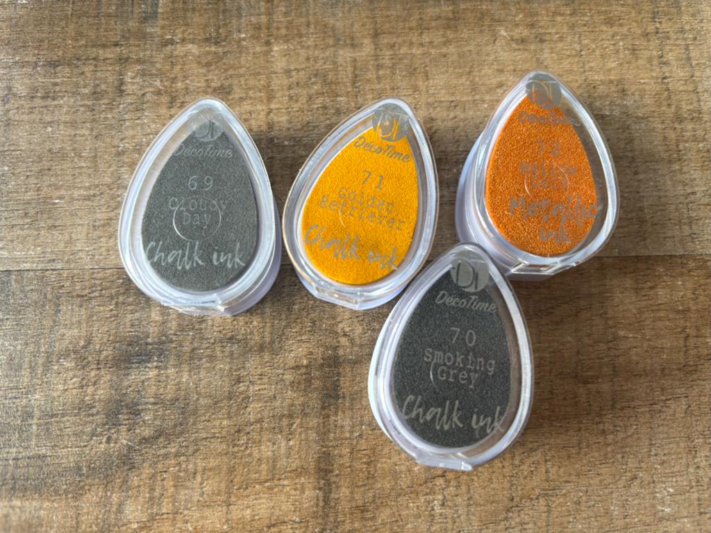 Decotime kalk stempel inkt, Hobby en Vrije tijd, Ophalen of Verzenden, Zo goed als nieuw