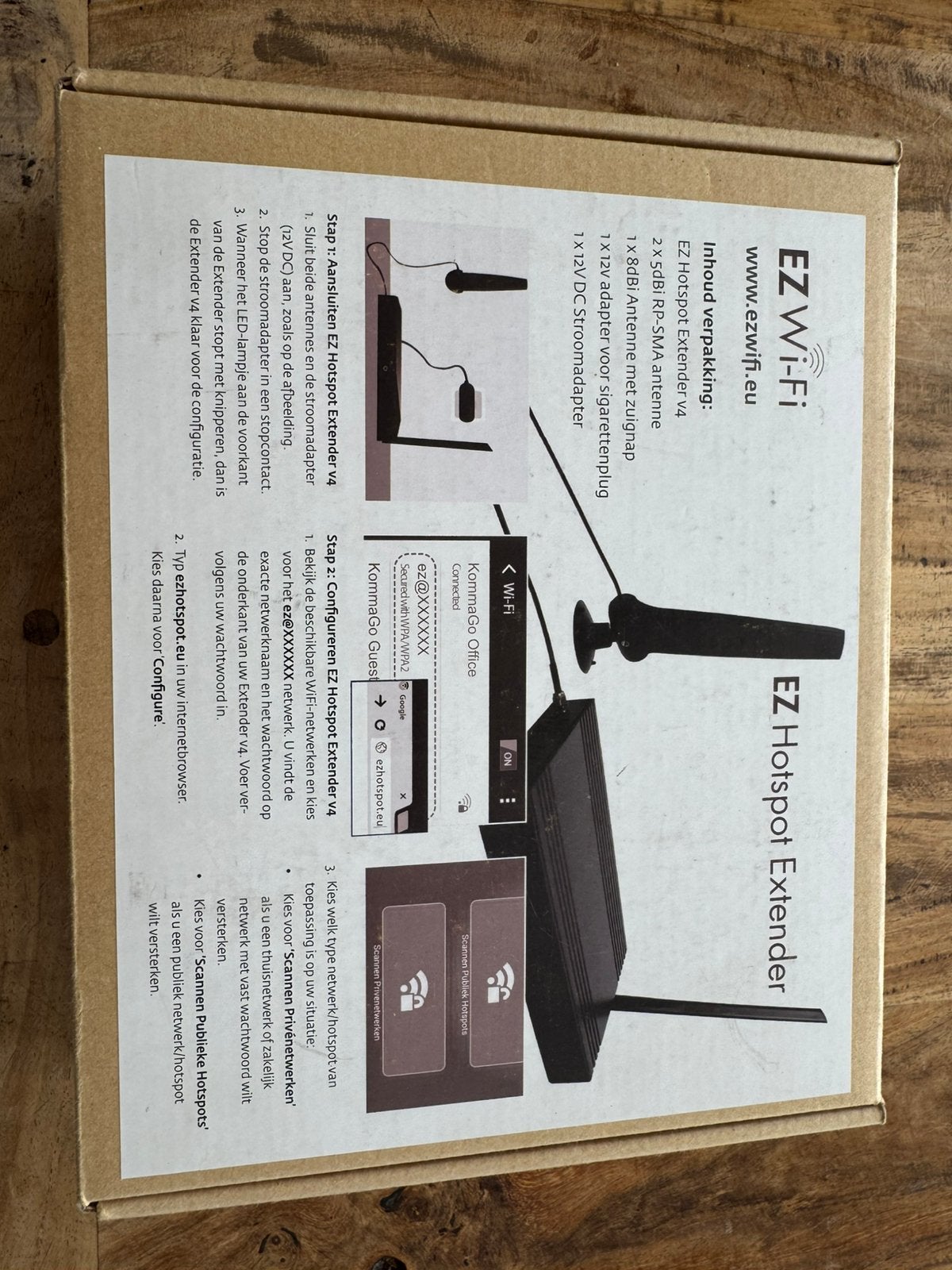 EZ Hotspot Extender V4, Ophalen of Verzenden, Gebruikt