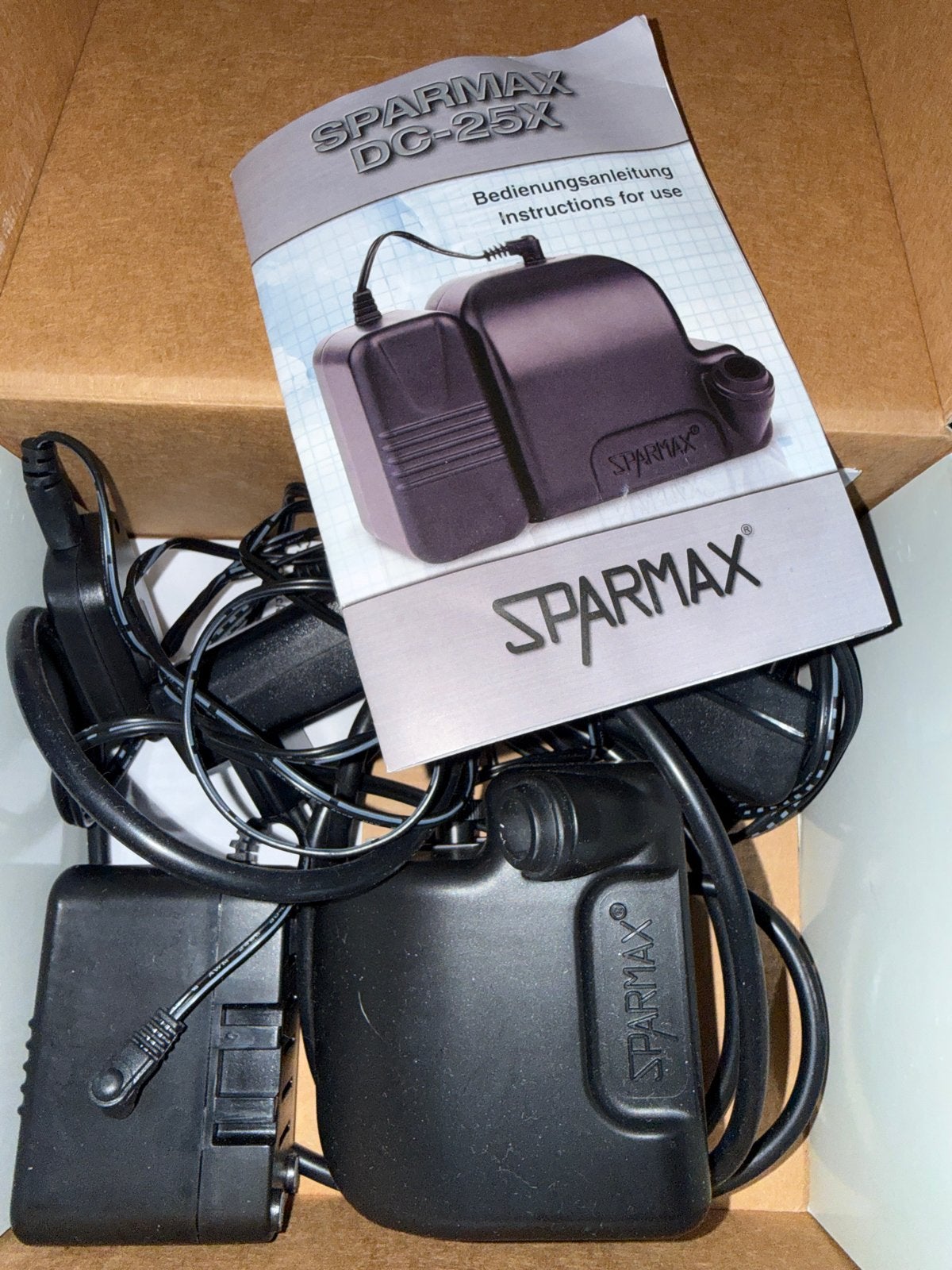 Sparmax DC-25X Airbrush Compressor - Zo goed als nieuw, Ophalen of Verzenden, Zo goed als nieuw, Minder dan 200 liter/min, Olievrij