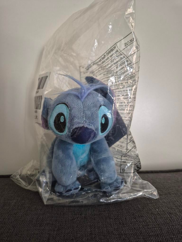 Knuffeltje mini bean bag Stitch Disney store nieuw, Verzenden, Nieuw, Knuffel