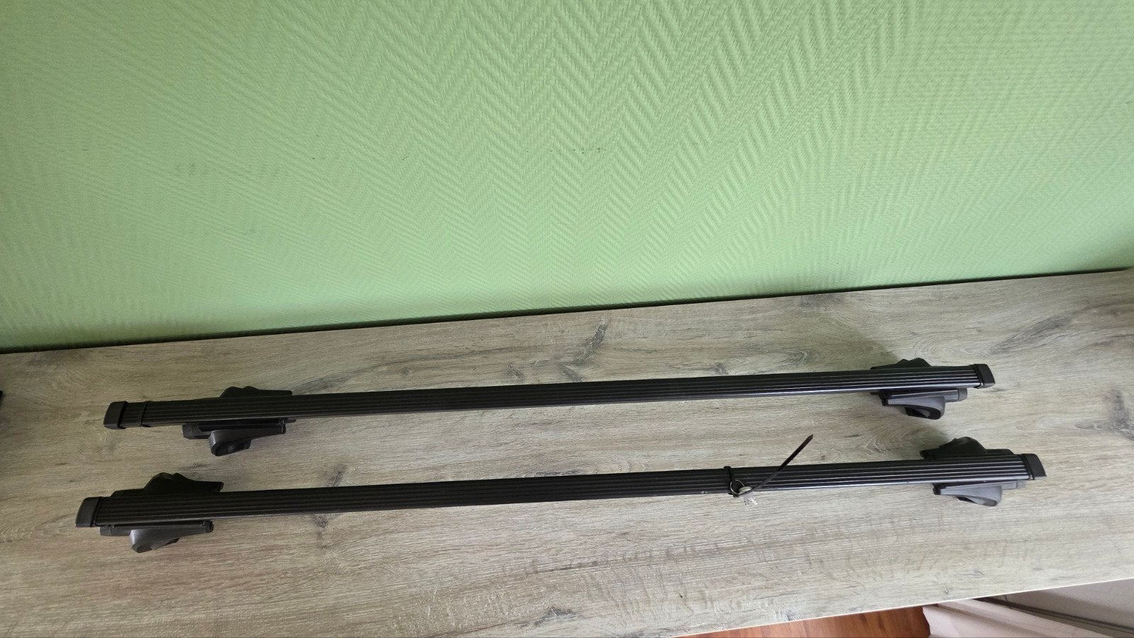 Thule SquareBar dakdragers met slot en sleutels, Ophalen, Gebruikt