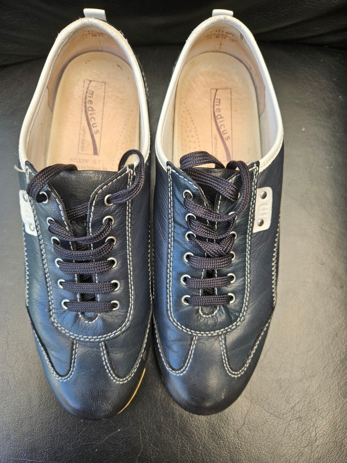 Medicus Leren Instappers Maat 41,5, Medicus, Blauw, Instappers, Ophalen of Verzenden