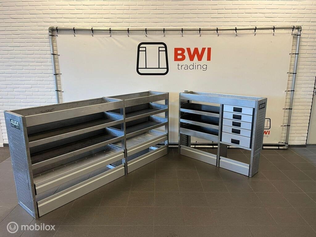 Aluca set bedrijfswageninrichting complete inrichting, Auto diversen, Ophalen of Verzenden