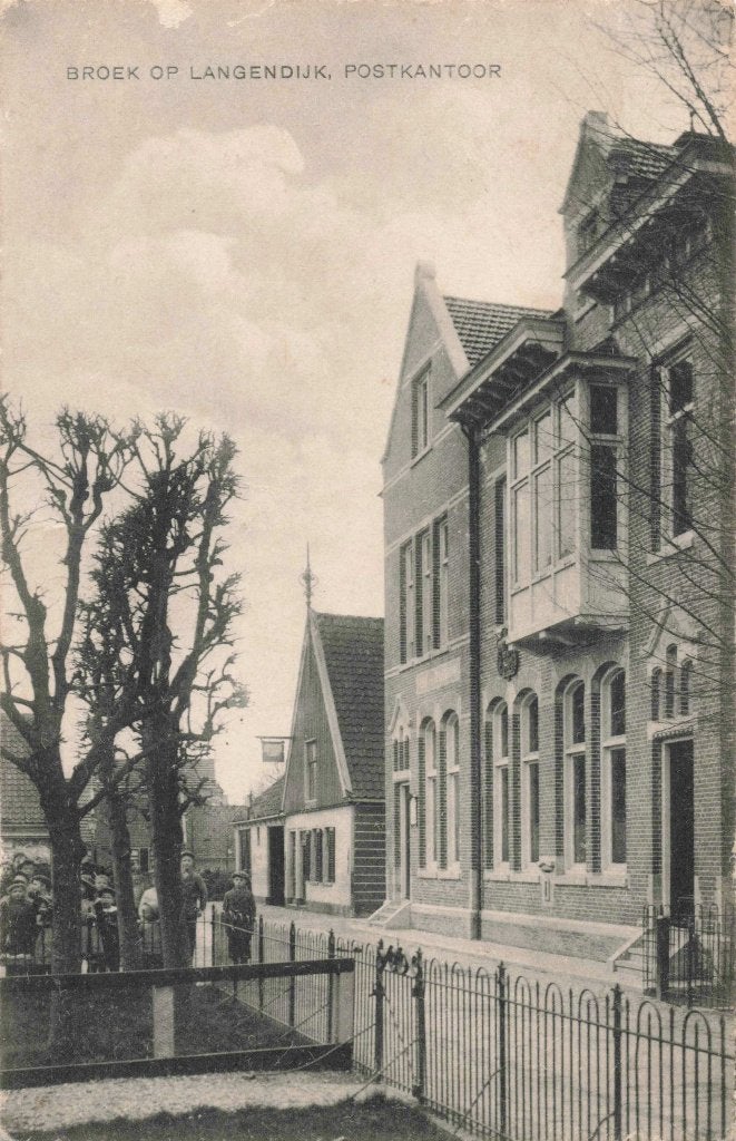 Broek op Langendijk Postkantoor B3640, Ophalen, Voor 1920, Gelopen, Noord-Holland