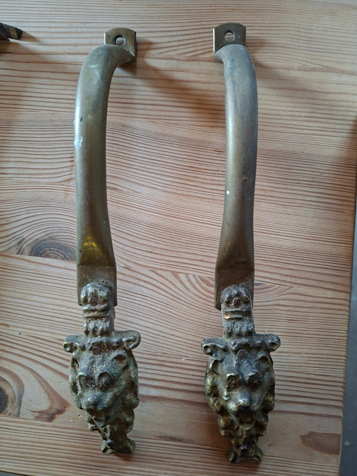 2 antieke kastgrepen, Ophalen of Verzenden