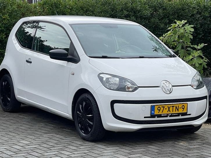 Volkswagen up! 1.0 2012, airco, NAP, nieuwe APK, Voorwielaandrijving, Stof, Up!, 840 kg
