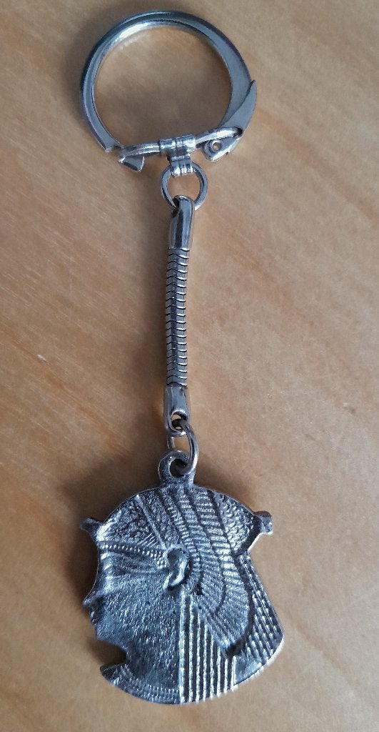 Sleutelhanger Cleopatra (metaal), Ophalen of Verzenden, Gebruikt, Overige typen