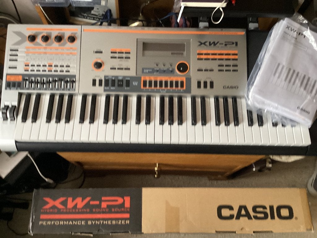 Casio Synthesizer’s XW-P1 en XW-G1 Samen 500 euro NU., 61 toetsen, Zo goed als nieuw, Met midi-aansluiting, Ophalen