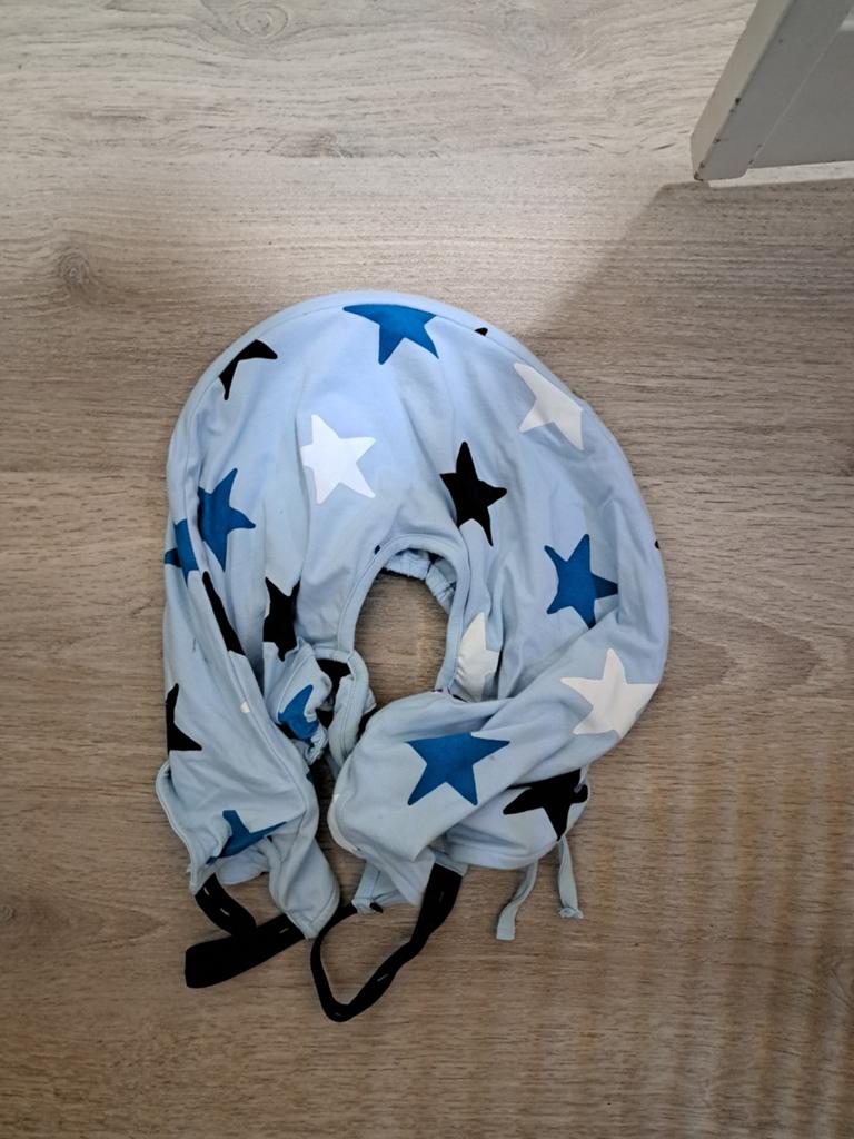 Dooky Hoody Zonnekap maxicosi - Blauwe Sterren, Ophalen