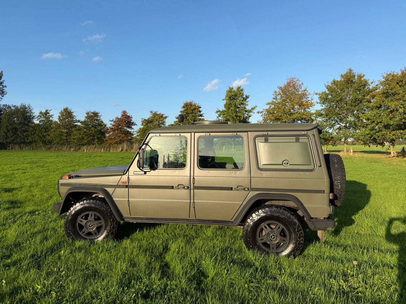Mercedes-Benz G-Klasse 2.7 280 GE 2850 4WD 1979 Groen, Auto's, 156 pk, G-Klasse, Handgeschakeld, Particulier