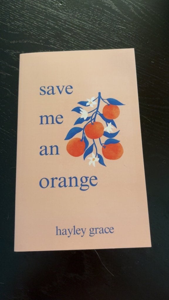 Boek; Save me an orange, Ophalen, Hayley Grace, Zo goed als nieuw, Amerika