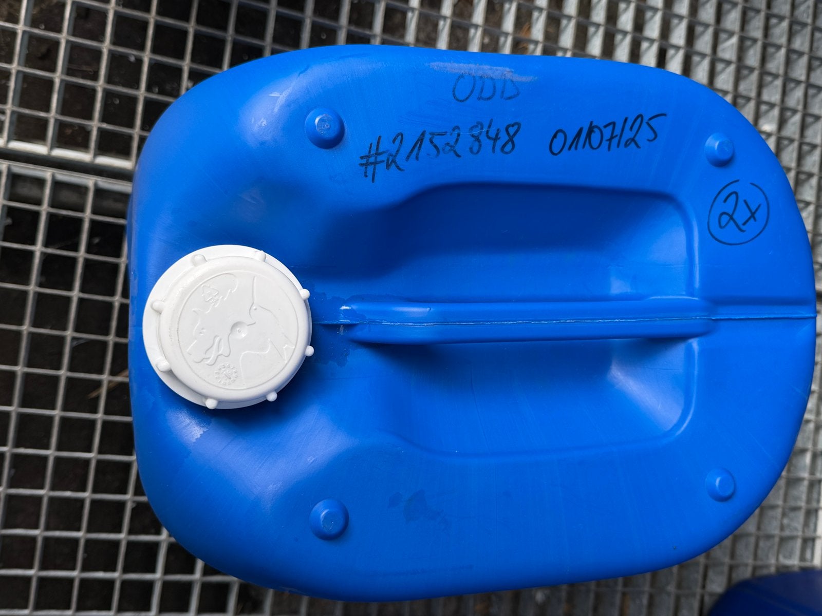 15 Jerry cans 25 ltr, Ophalen, Gebruikt