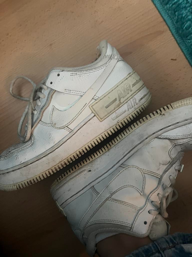 Nike Airforce - Gedragen staat, voor de liefhebber, Kleding | Dames, Schoenen, Gedragen, Sneakers of Gympen, Wit, Ophalen