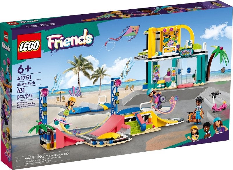 Lego Friends 41751 Skatepark, Lego, Nieuw, Friends, Ophalen of Verzenden