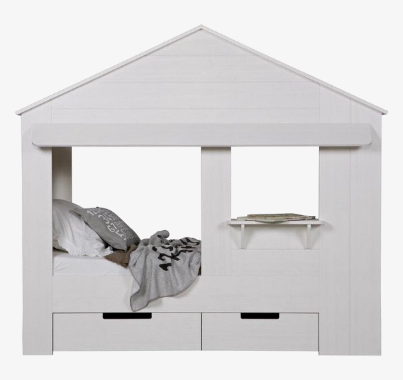Woood kinderbed Bedstee Juul, Ophalen, Zo goed als nieuw