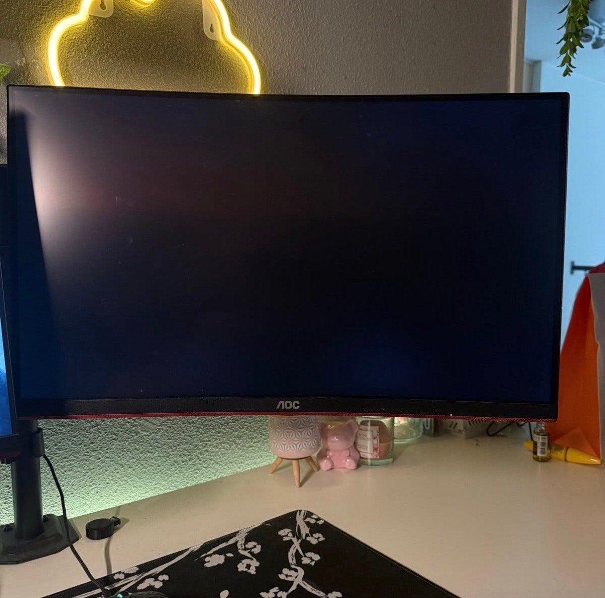 AOC C24G1 Curved Gaming Monitor, Computers en Software, 101 t/m 150 Hz, Curved, VA, Full HD