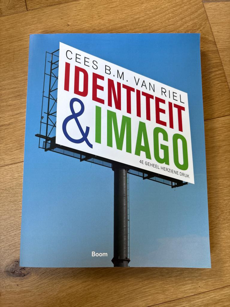 Identiteit & Imago - Cees B.M. van Riel (4e herziene druk), Boeken, Ophalen of Verzenden, Zo goed als nieuw