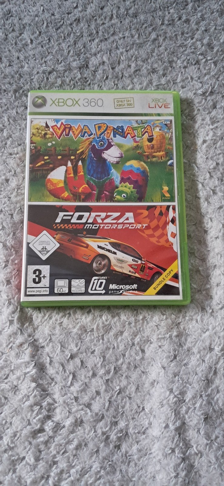 Viva Piñata & Forza Motorsport 2 - Xbox 360 (Bundle), Gebruikt, 1 speler, Eén computer, Ophalen of Verzenden