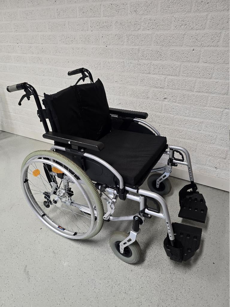 XXL rolstoel B&B Pyro Light Optima, 55cm breed 170KG, BB, Duwrolstoel, BB, Inklapbaar