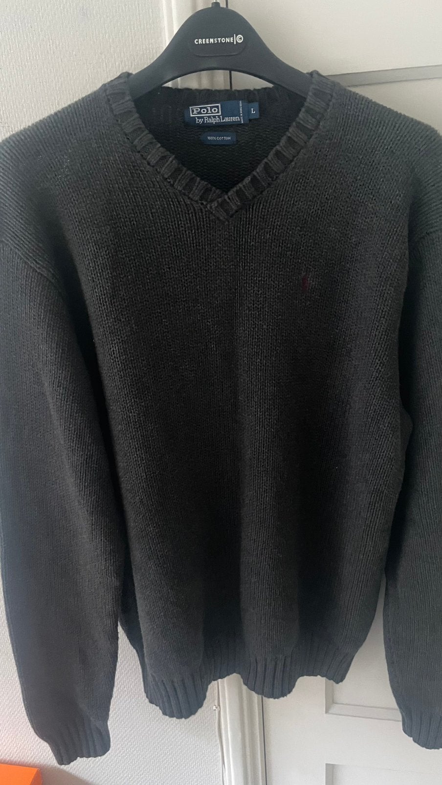 Te koop: trui, Ralp Lauren, grijs, maat L, Kleding | Heren, Ophalen of Verzenden, Zo goed als nieuw, Grijs