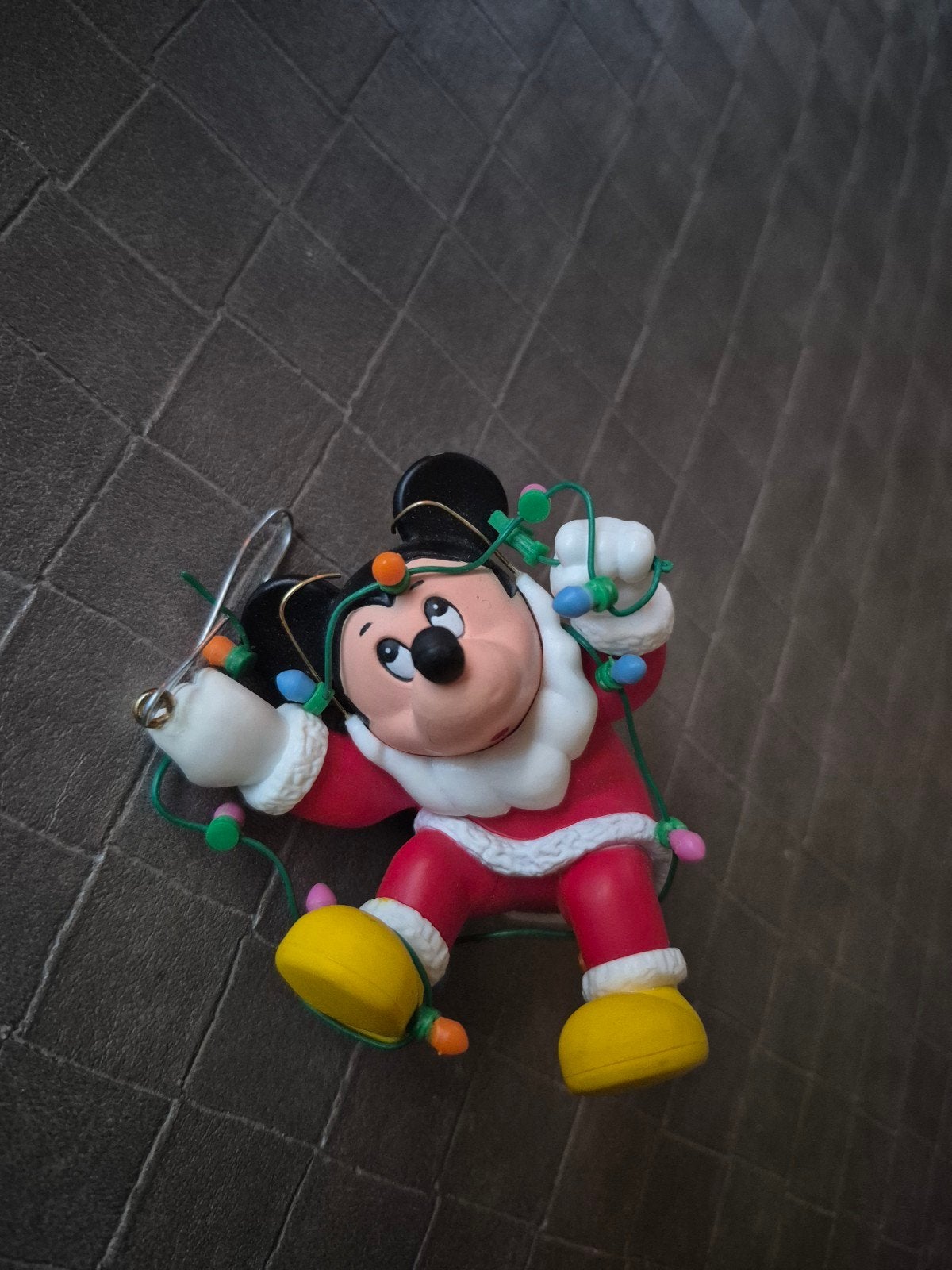 Disney kerstboom ornament Mickey Mouse, Ophalen, Mickey Mouse, Zo goed als nieuw, Beeldje of Figuurtje