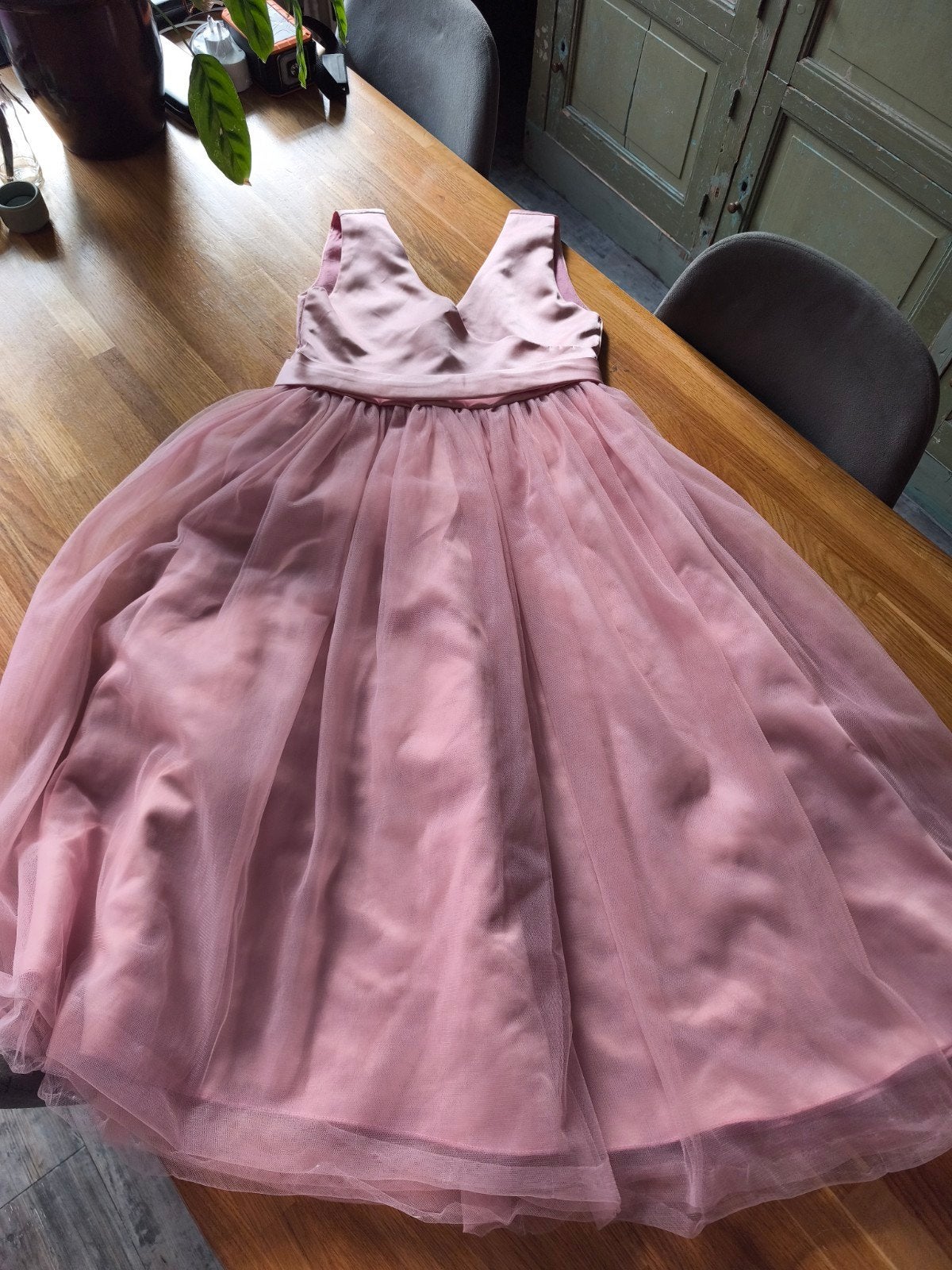 Roze Prinsessenjurk voor Meisjes - Feestelijke Tule Jurk, Ophalen of Verzenden, Zo goed als nieuw, Onbekend, Meisje