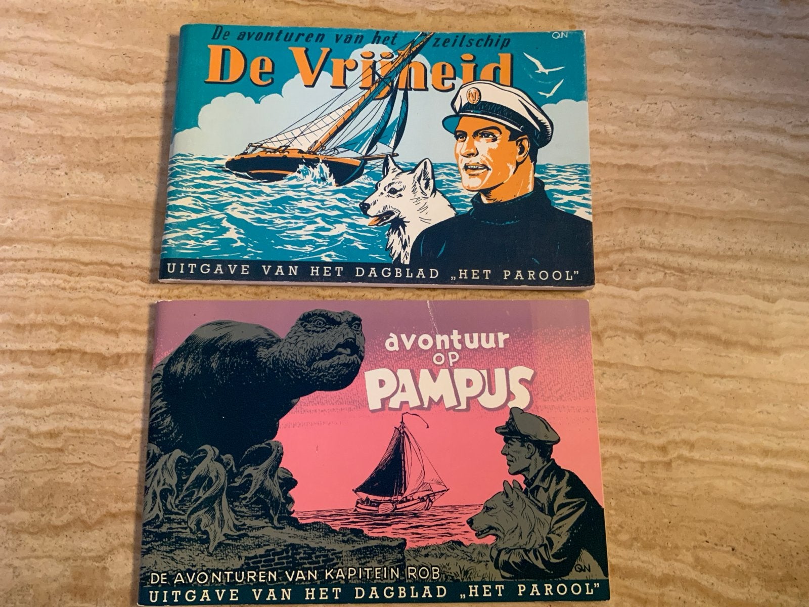 Kapitein Rob:   De Vrijheid & Avontuur op Pampus, Meerdere stripboeken, Ophalen of Verzenden, Gelezen