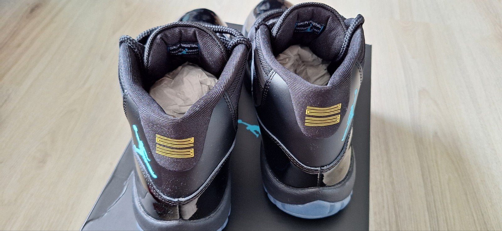 Air Jordan 11 Retro Gamma Blue Sneakers, Nike Jordan, Zwart, Nieuw, Ophalen of Verzenden
