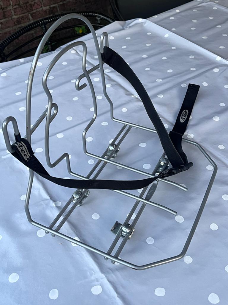 Steco bagagedrager zilver, Fietsen en Brommers, Ophalen of Verzenden, Gebruikt