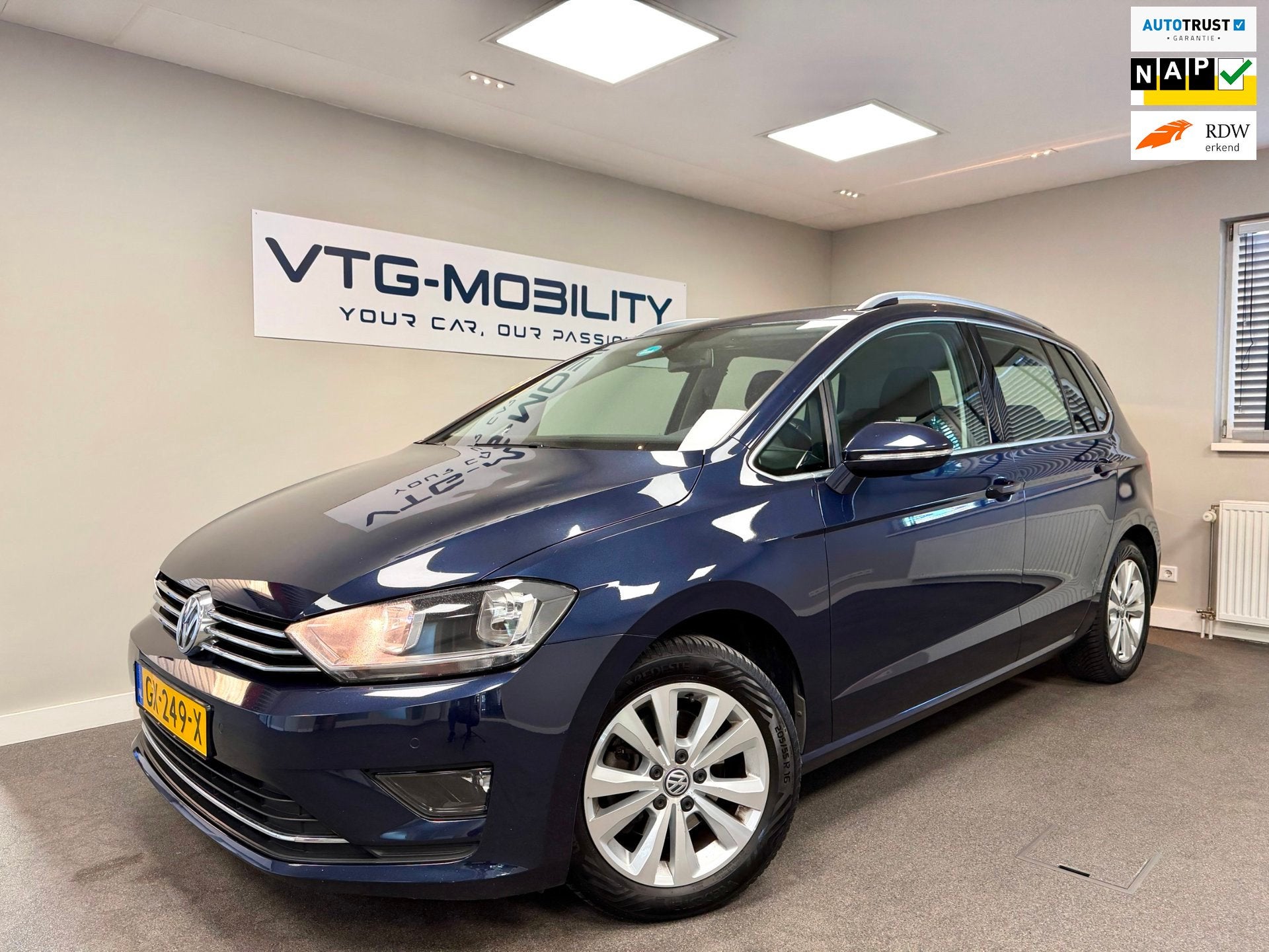 Volkswagen Golf Sportsvan 1.4 TSI Highline Navi|PDC V/A+Came, Auto's, Gebruikt, 4 cilinders, 690 kg, 19 km/l