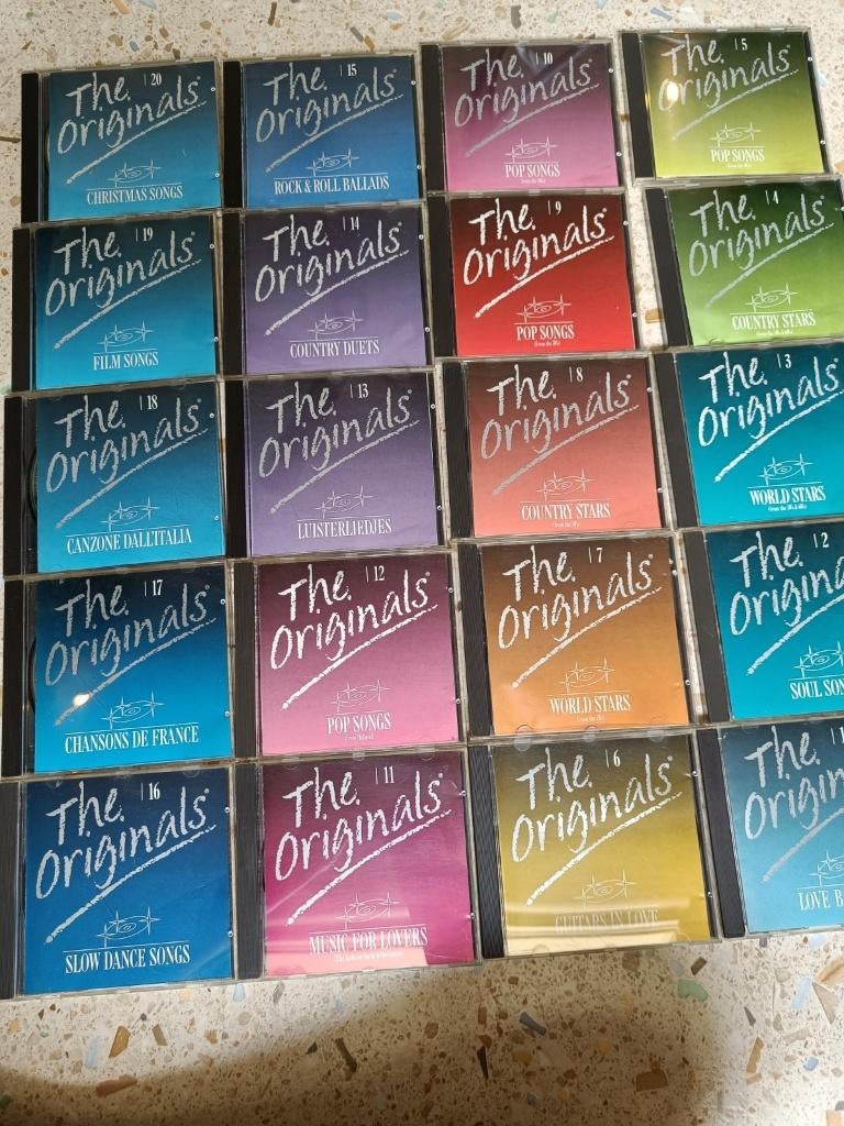 Muziek CD CD's verzamel set The Originals 20 stuks, Ophalen of Verzenden, Zo goed als nieuw, Pop, Boxset