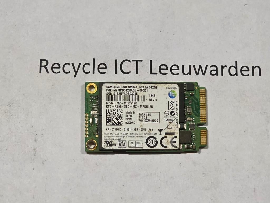 Samsung 512gb msata ssd strip sm841, Intern, Gebruikt, SSD, Ophalen of Verzenden