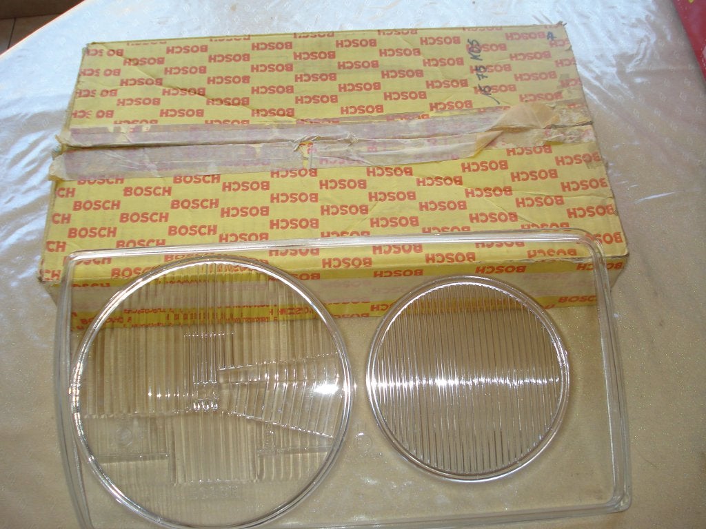 Nieuwe  koplampglazen BOSCH vr MERCEDES  W123 - L + R, Ophalen of Verzenden, Nieuw, Mercedes-Benz