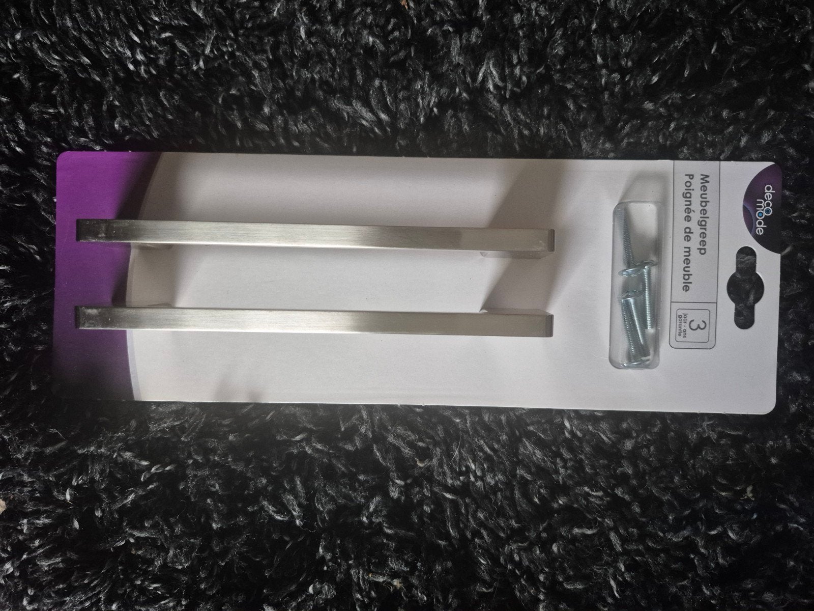 10x Deco Mode Meubelgreep Straight Nikkel 160mm, Doe-het-zelf en Verbouw, Ophalen of Verzenden, Nieuw, Overige typen