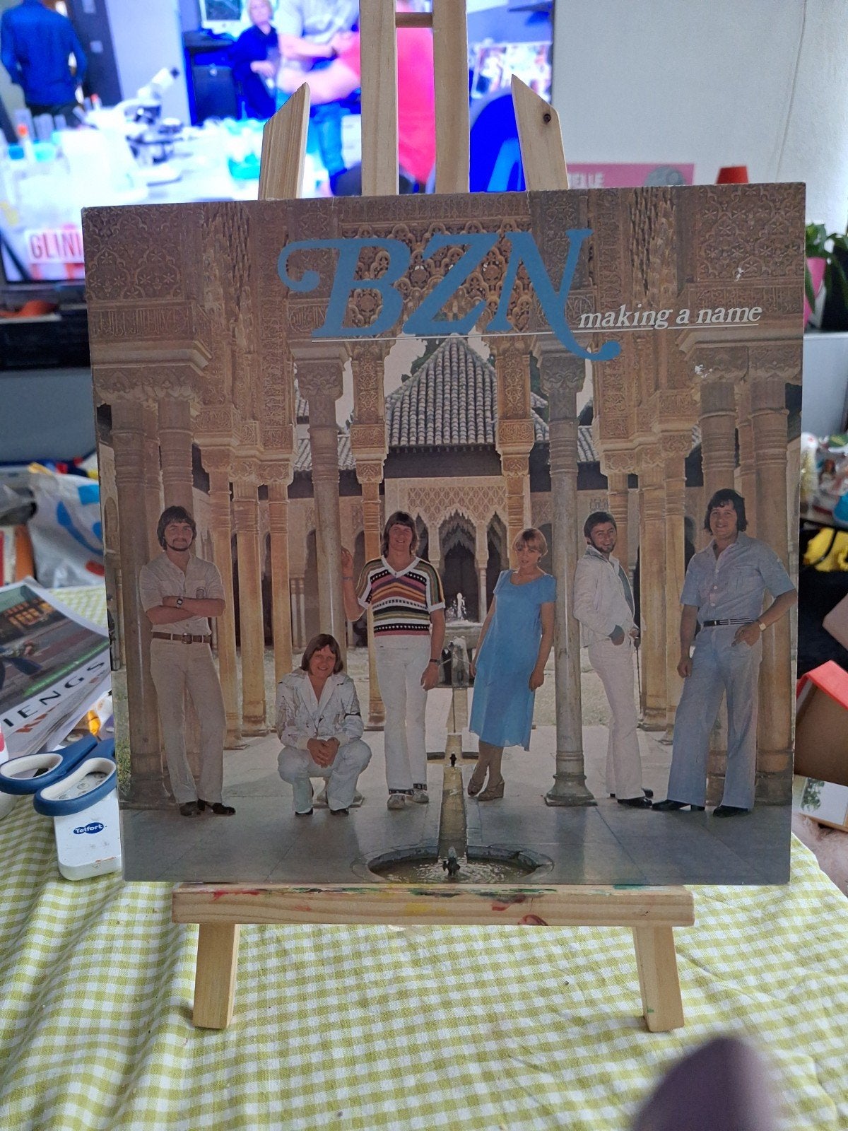 BZN - Making A Name LP (Pop, 1977), LP, Gebruikt, Pop, Ophalen of Verzenden