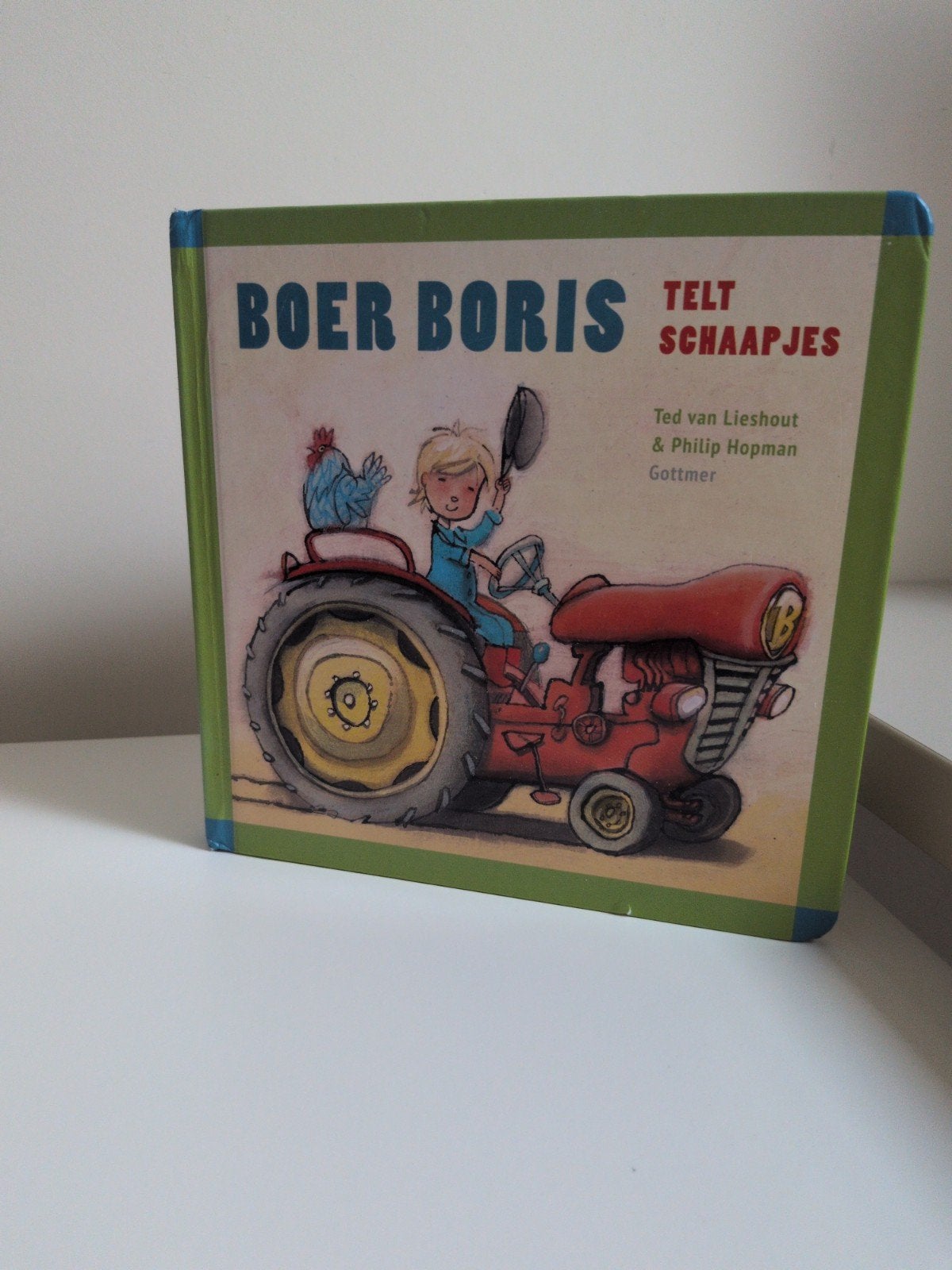 Boer Boris Telt Schaapjes - Kartonboekje, Ophalen of Verzenden, Zo goed als nieuw, Fictie algemeen