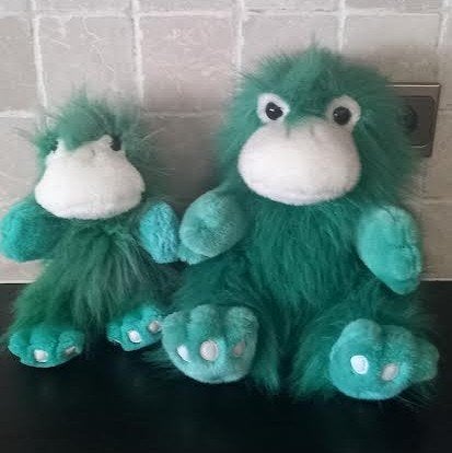 Knuffel + Handpop Amedee, Verzenden, Gebruikt, Overige typen, Wasbaar