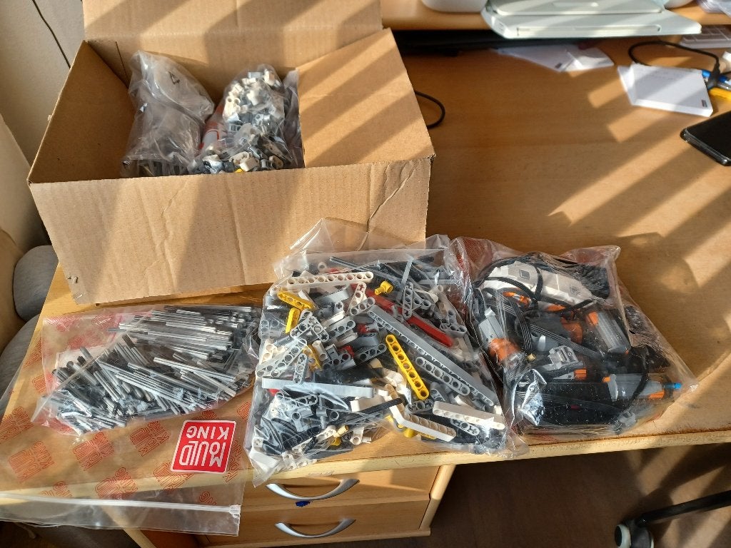 doos gevarieerd onderdelen Technisch Lego, Ophalen, Gebruikt, Groter dan 1:32