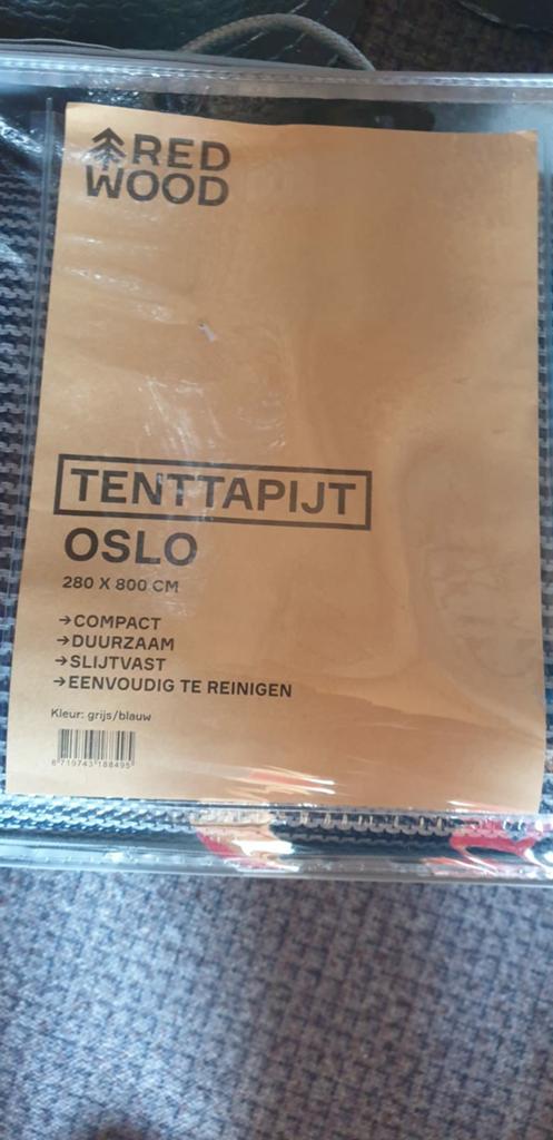 Tenttapijt  280 x 800   ( nieuw ), Caravans en Kamperen, Kampeeraccessoires, Ophalen, Nieuw