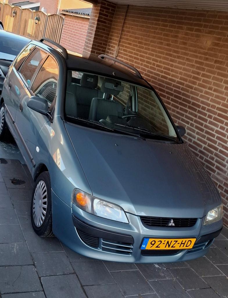 Mitsubishi Space Star 1.6 Family 2004 Groen, Auto's, Mitsubishi, Particulier, Space Star, ABS, Airbags, Airconditioning, Alarm