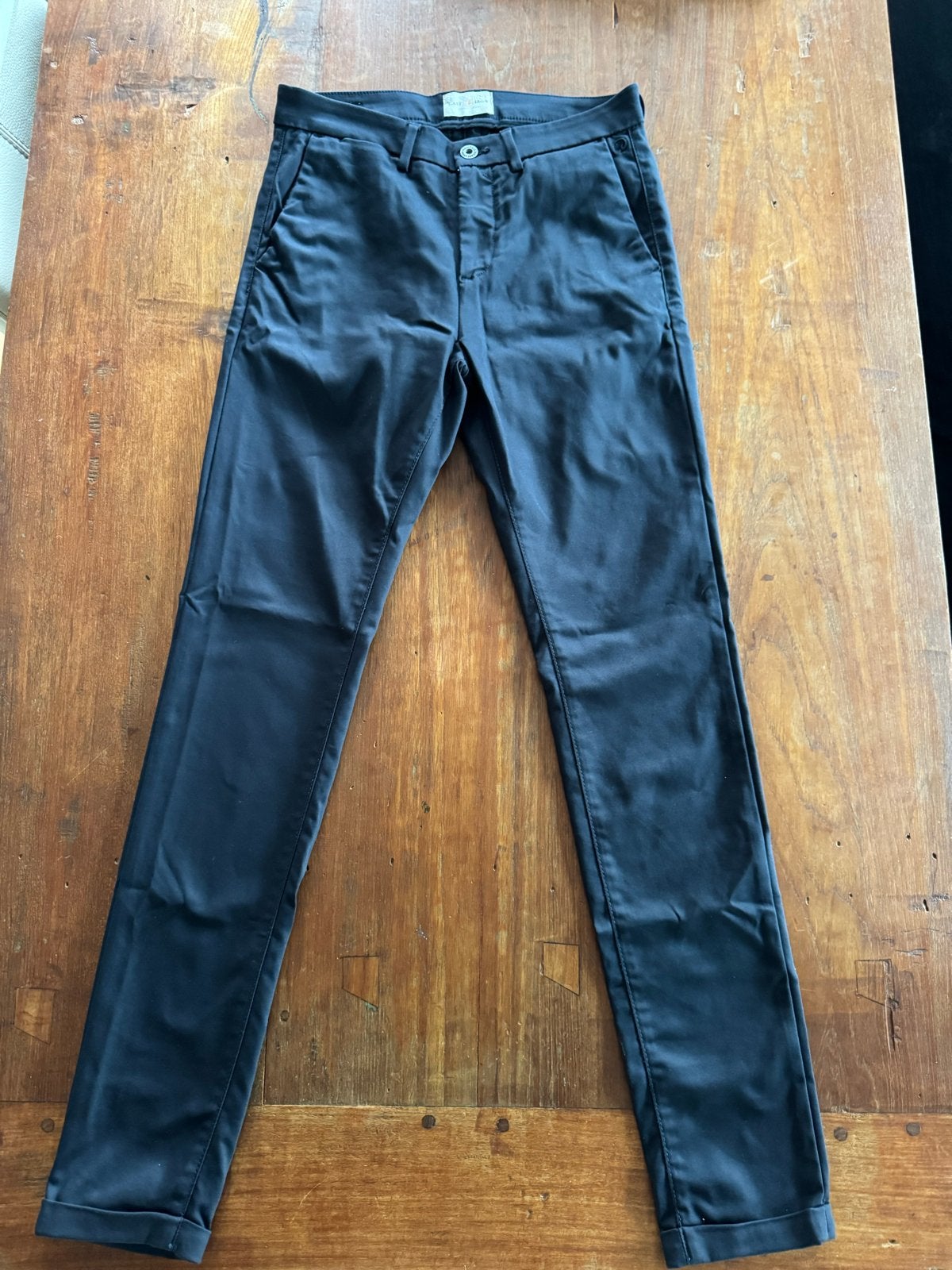 Cast Iron Blauwe Pantalon W29 L32, Ophalen of Verzenden, Zo goed als nieuw, Maat 46 (S) of kleiner, Blauw