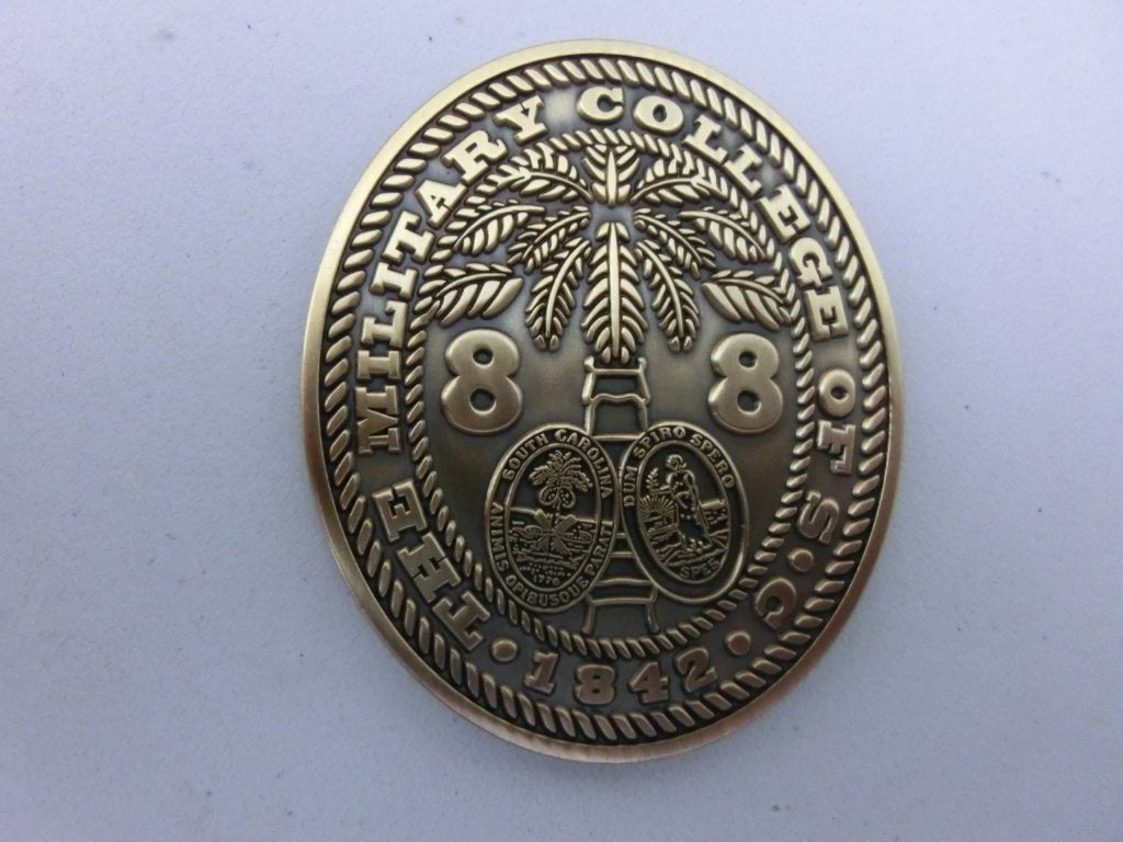Coin military college, Ophalen of Verzenden, Landmacht, Nederland, Embleem of Badge